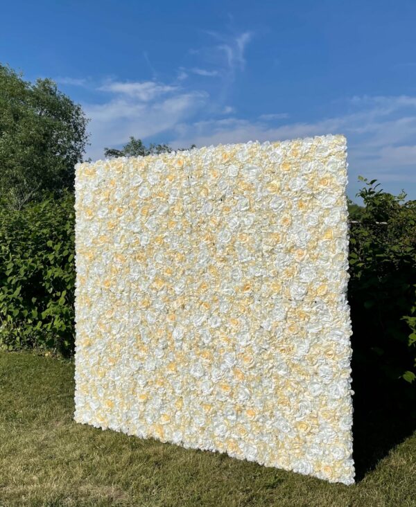 Champagne Flower Wall - Image 5