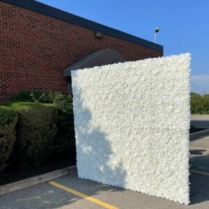 White Flower Wall