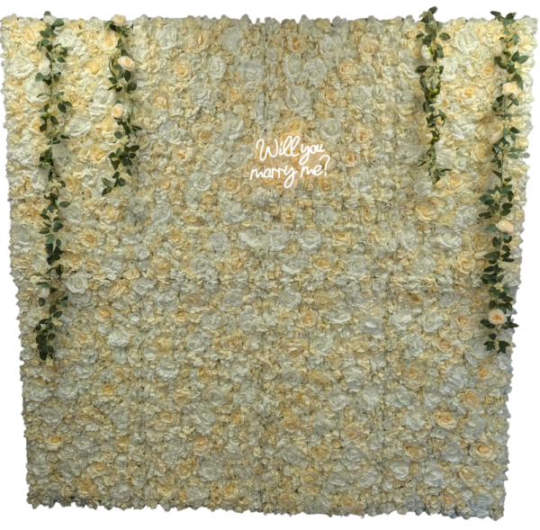 Champagne Flower Wall - Image 2